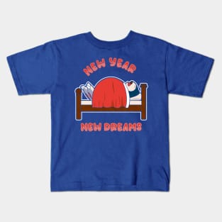 New Year New Dreams Kids T-Shirt